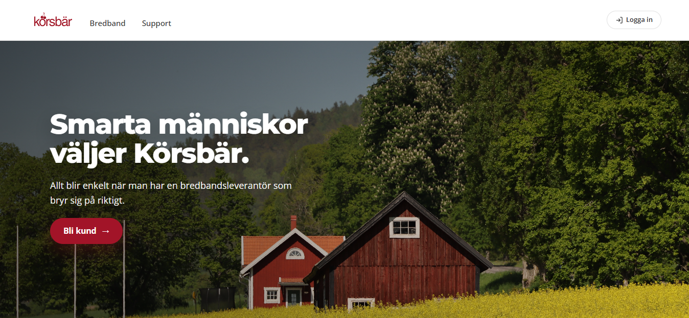 Korsbär Sverige